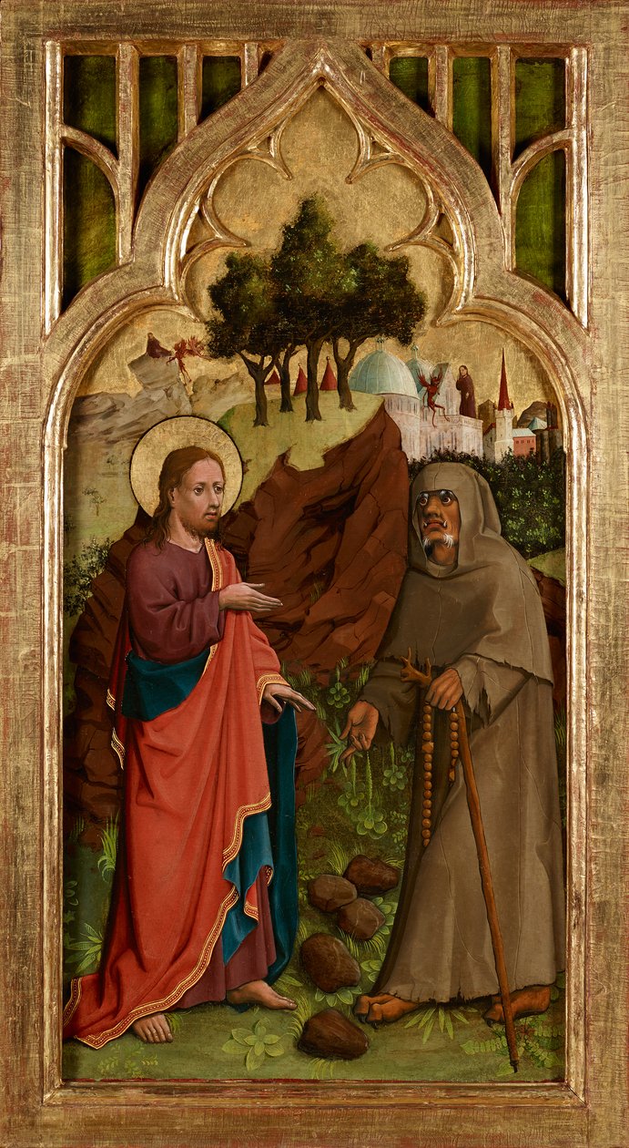 Kristuksen kiusaus tekijältä Meister von Schloss Lichtenstein