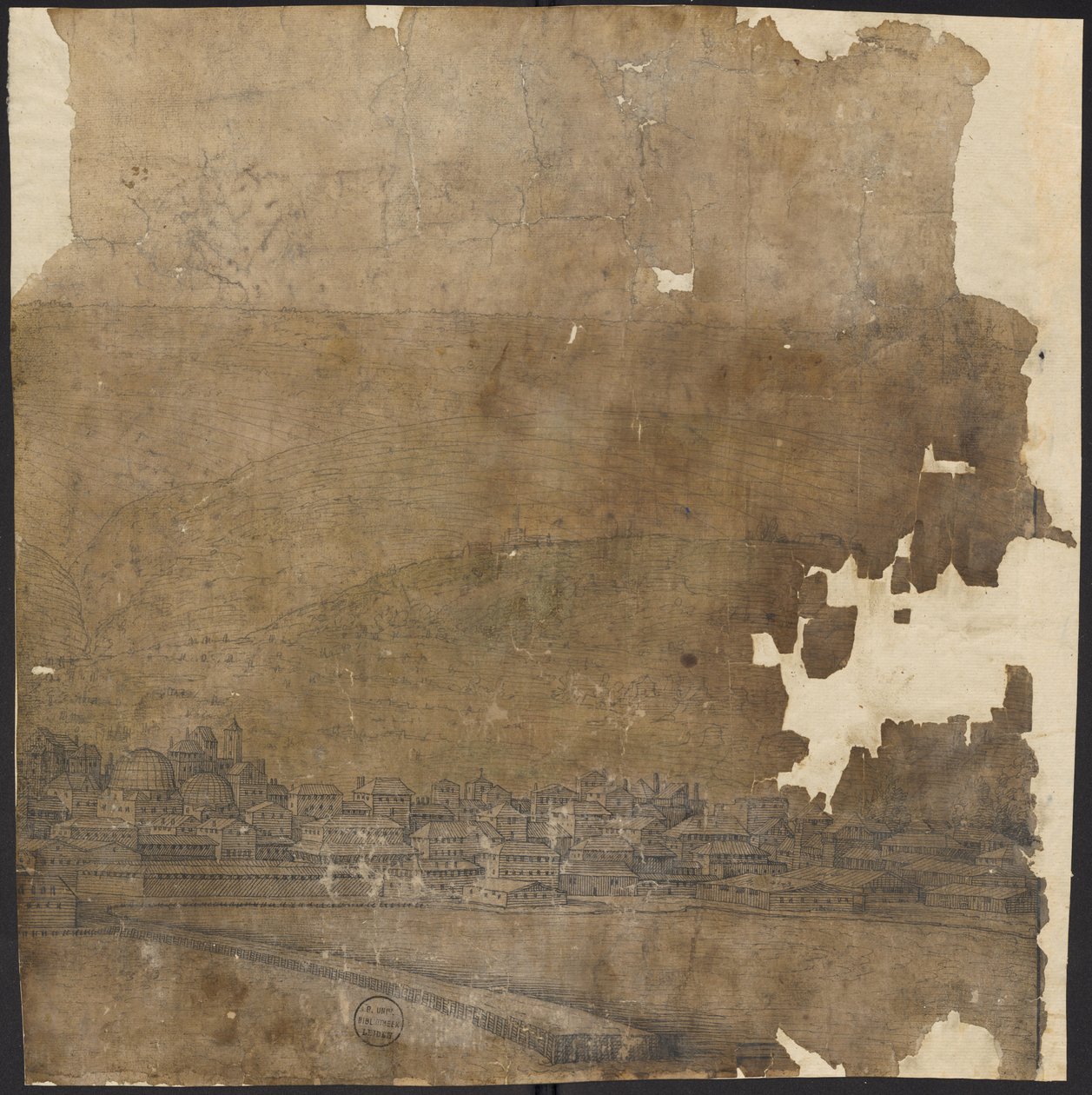 englanti: Prospect of Konstantinopoli, Sheet 21, Melchior Lorck, 1559 tekijältä Melchior Lorck