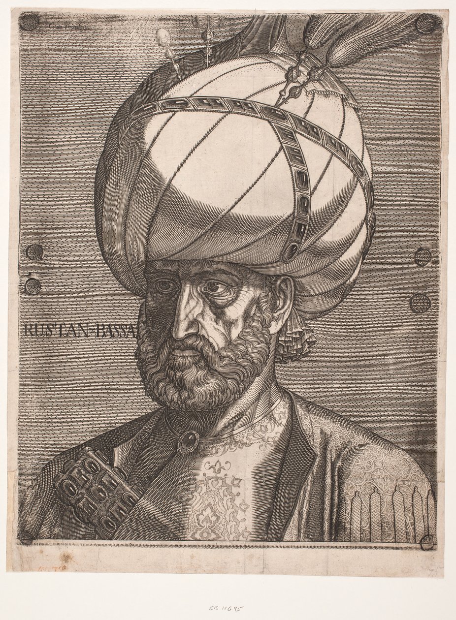 Prinssi Ismael, Persian lähettiläs tekijältä Melchior Lorck