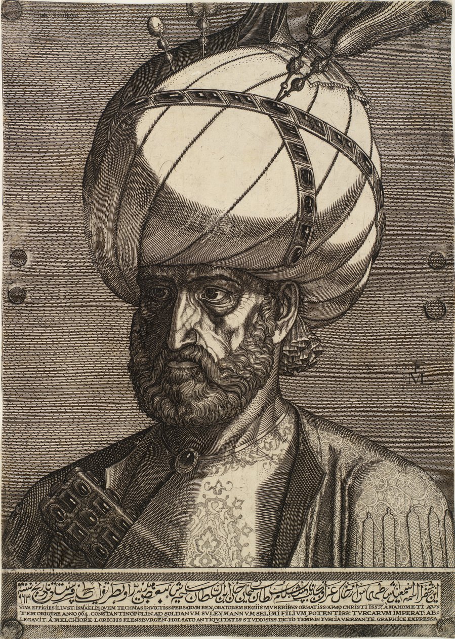 Prinssi Ismael, Persian lähettiläs tekijältä Melchior Lorck