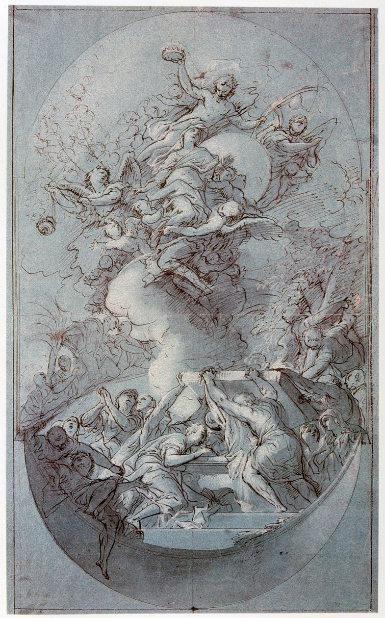 Olettamus, c1677-1727 tekijältä Melchior Steidl