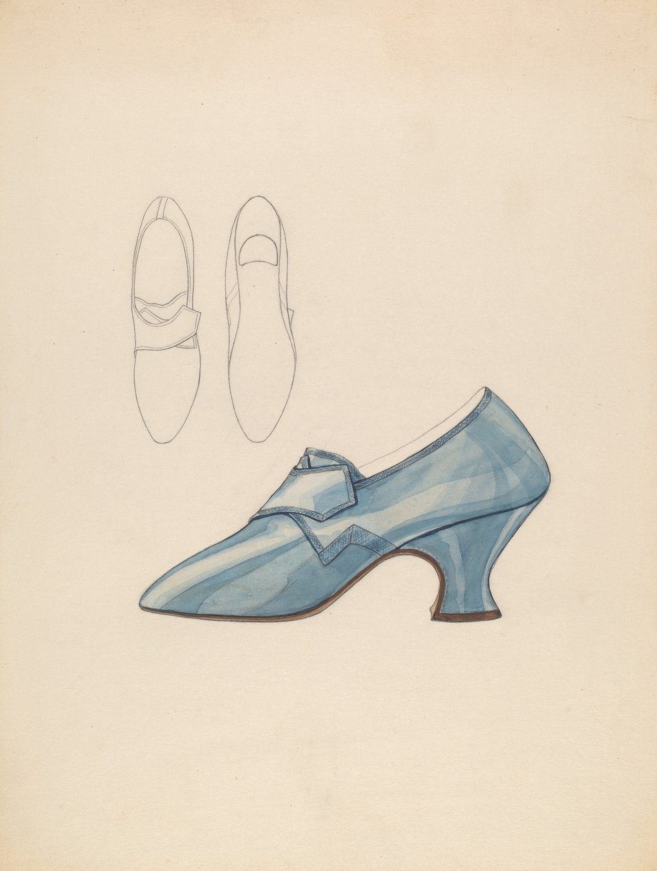 Naisten kenkä, c. 1936. tekijältä Melita Hofmann