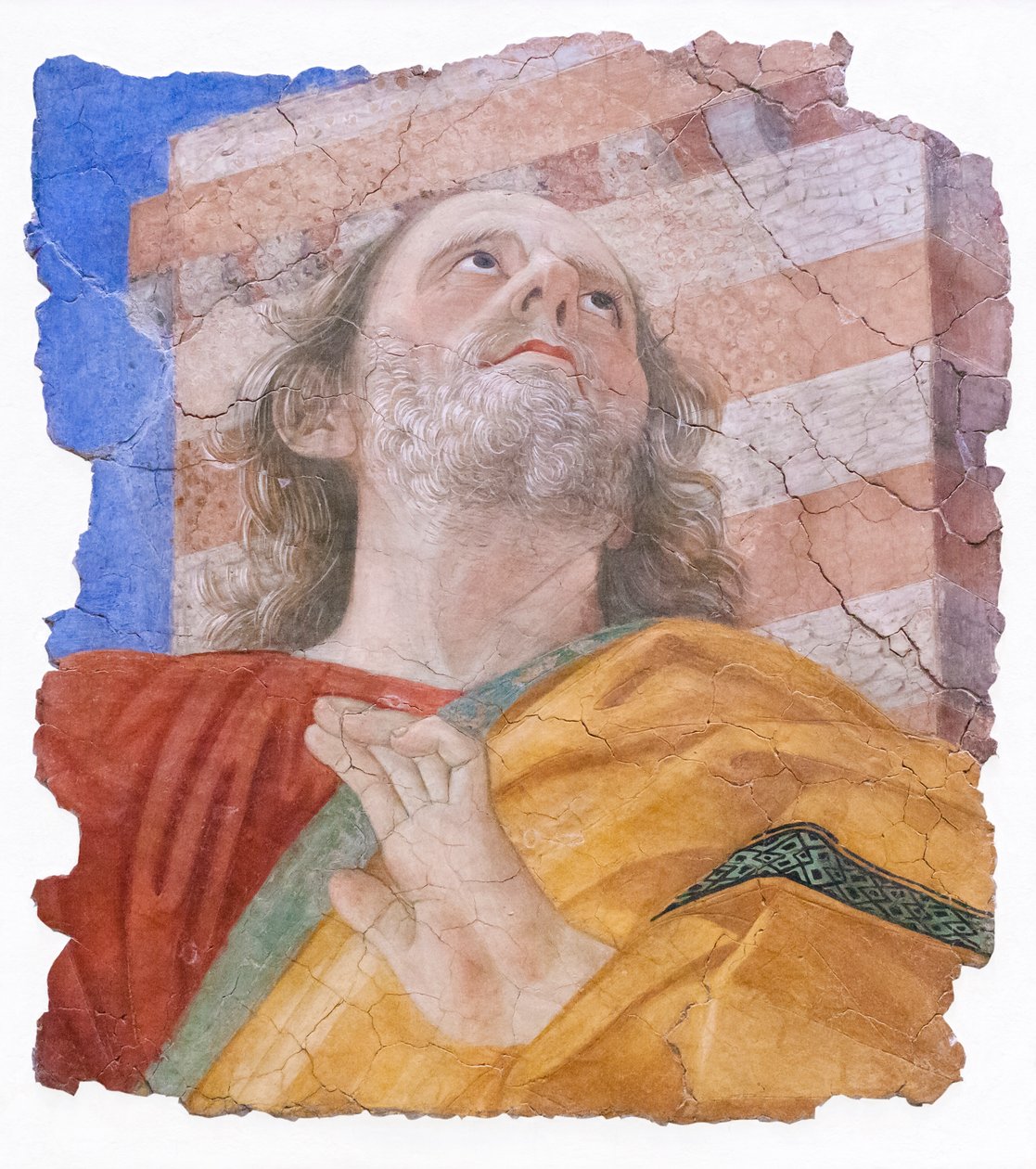 Cabeça do apóstolo, por volta de 1480 (afresco) finlandês tekijältä Melozzo da Forli