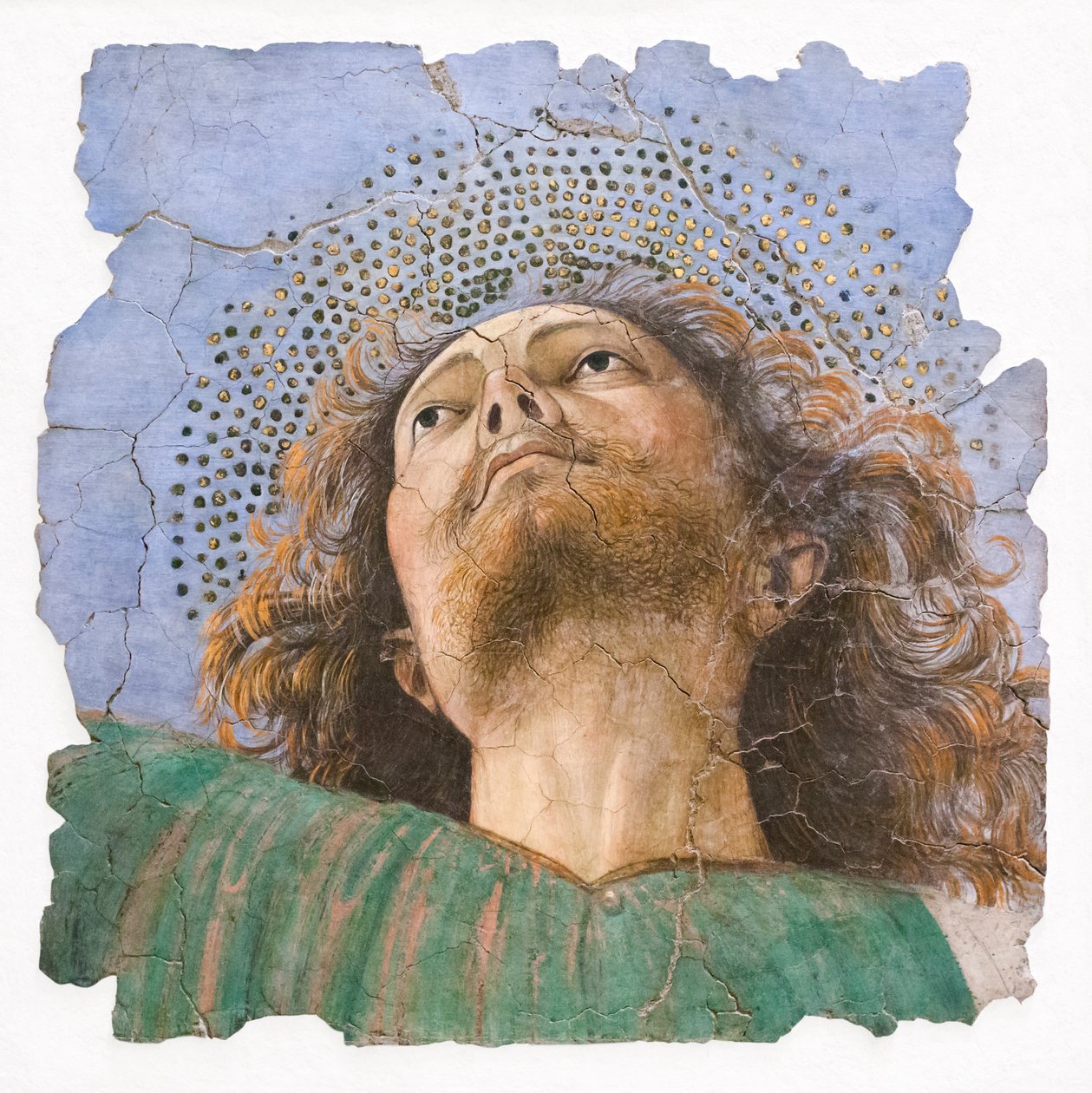 Apostolin pää, noin 1480 (fresko) tekijältä Melozzo da Forli