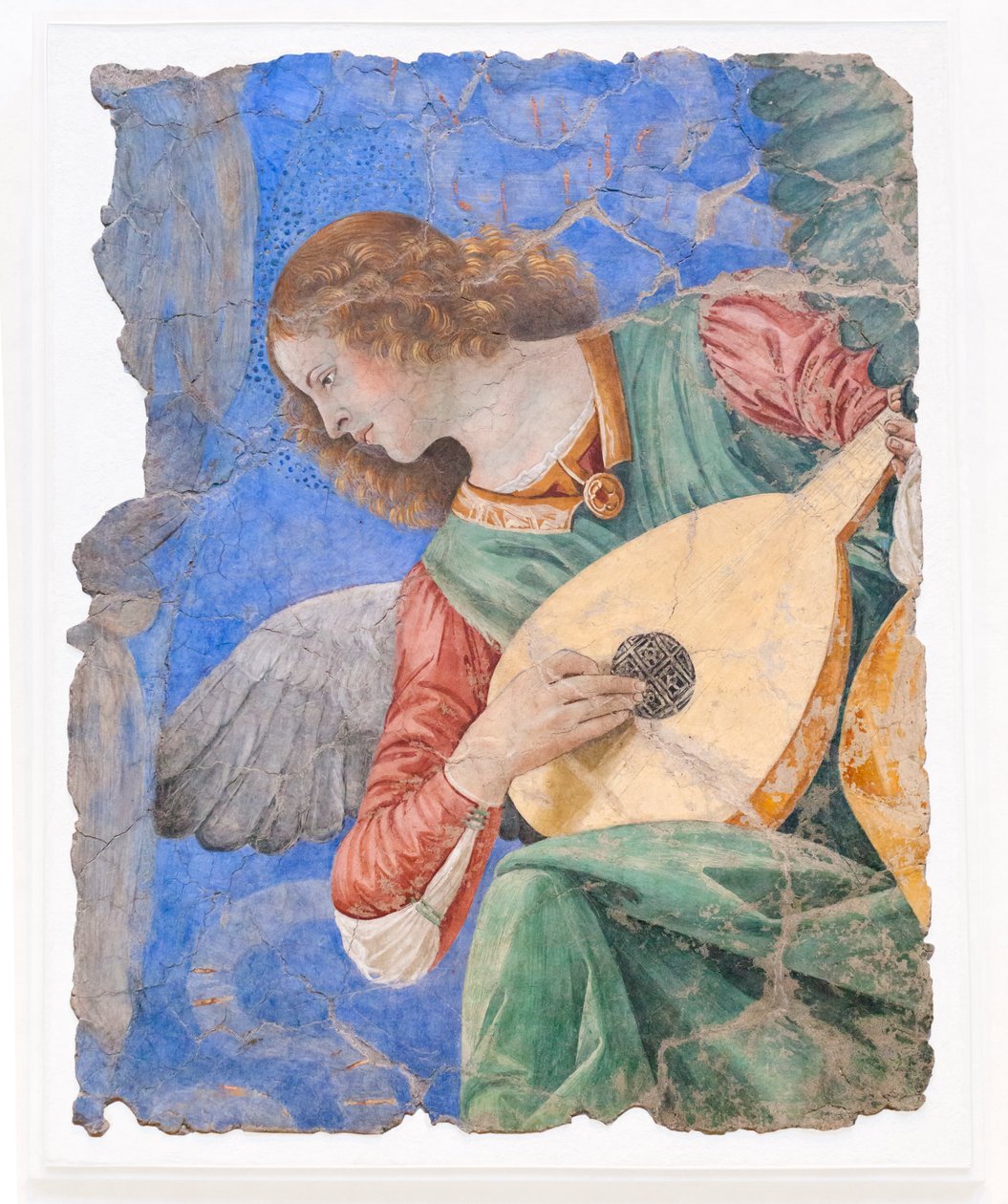 Musiikkia tekeviä enkeleitä, noin 1480 (fresko) tekijältä Melozzo da Forli