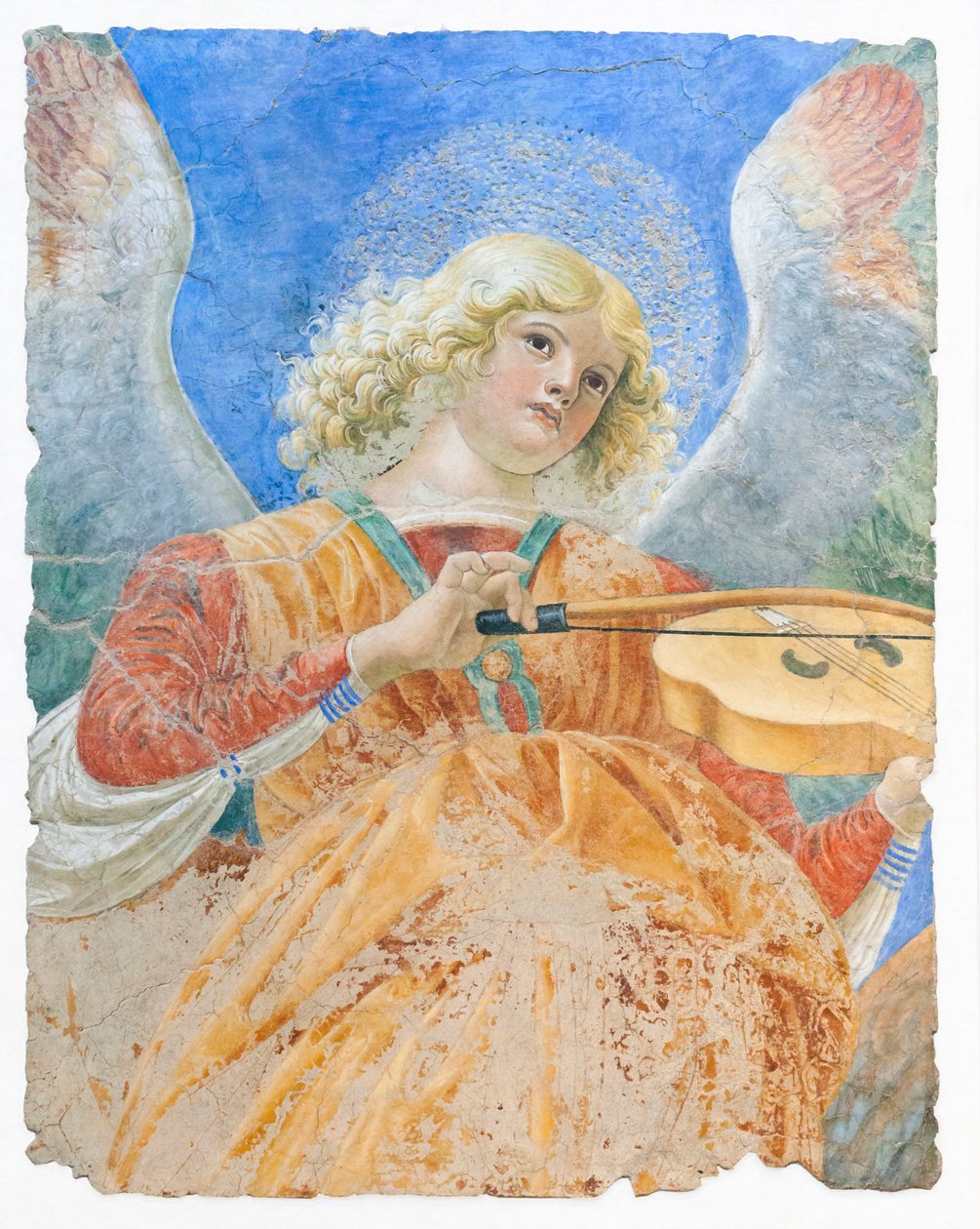 Musiikkia tekeviä enkeleitä, noin 1480 (fresko) tekijältä Melozzo da Forli