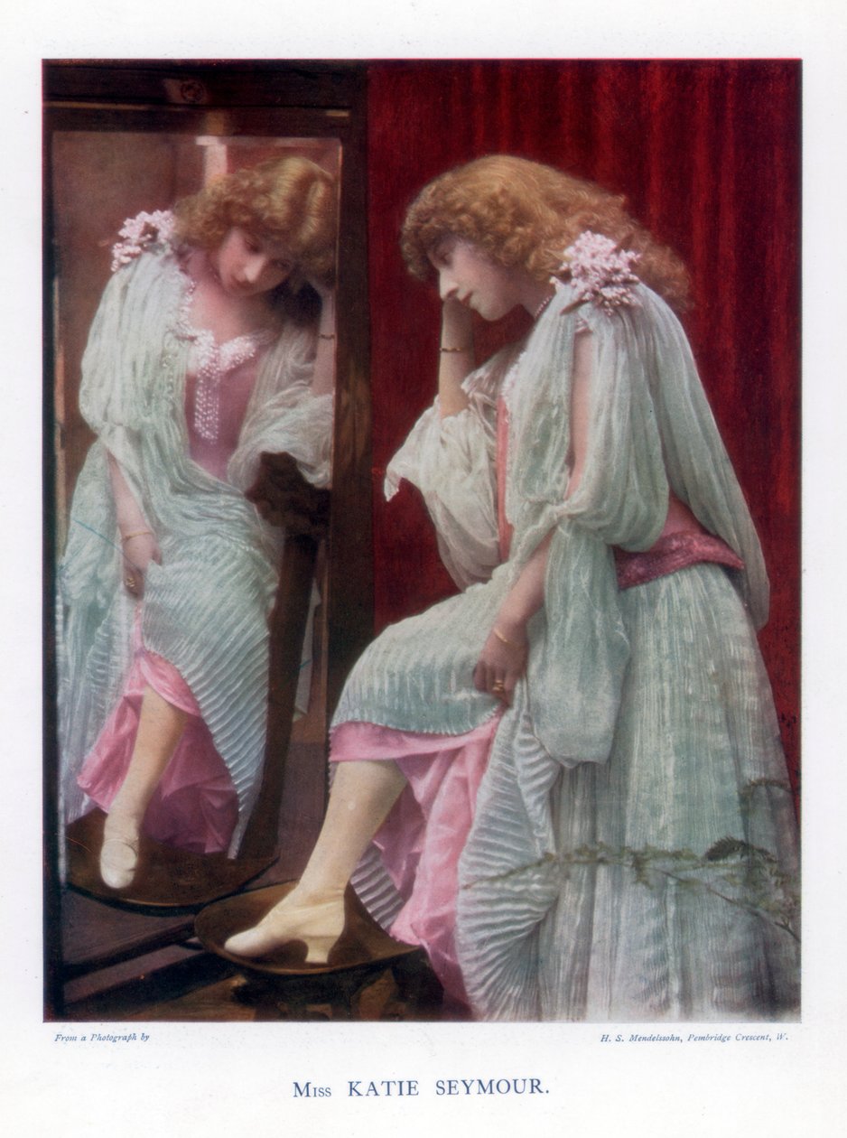 Katie Seymour, näyttelijä, laulaja ja tanssija, 1901. tekijältä Mendelssohn