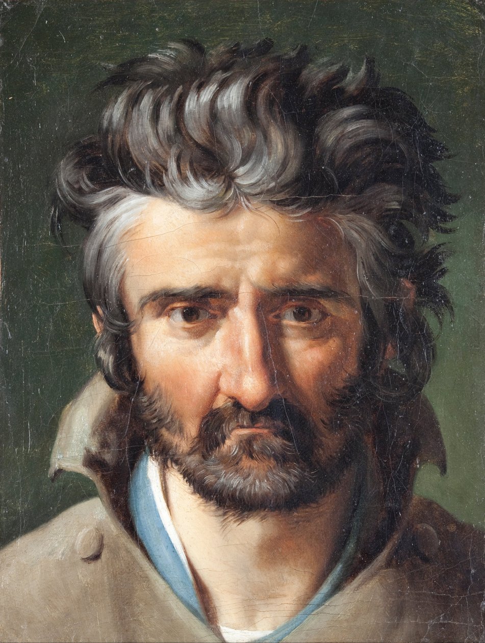 Miehen pää tekijältä Merry Joseph Blondel