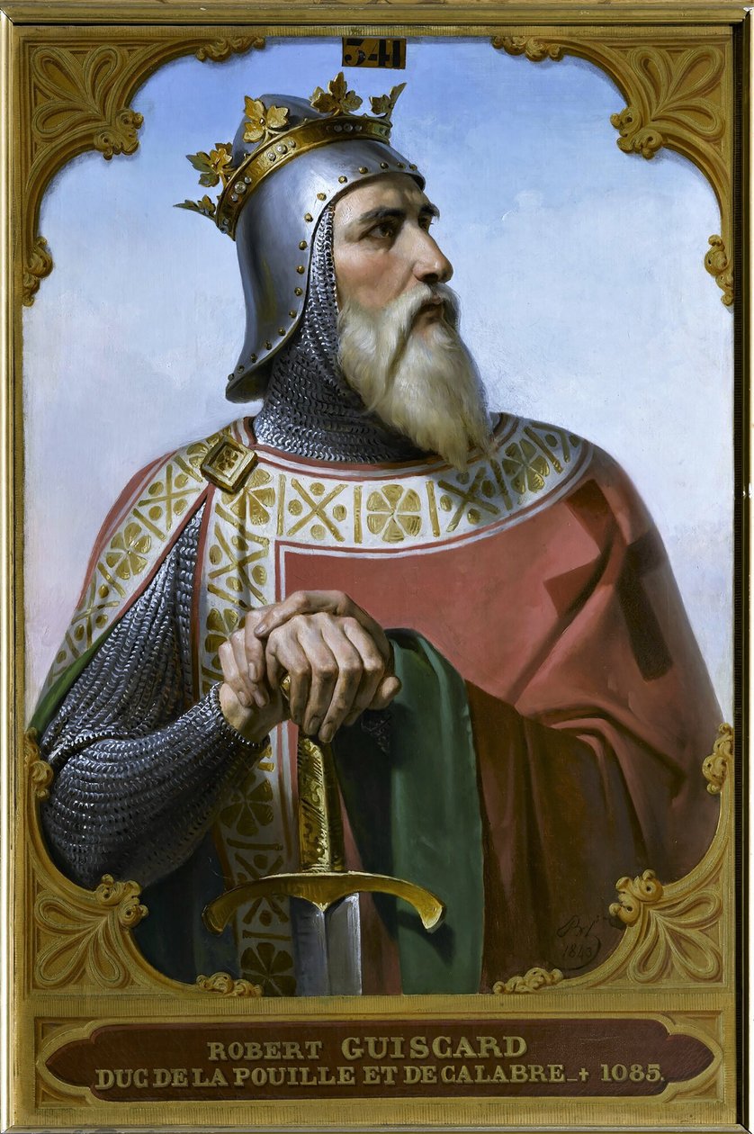 Robert Guiscard, Apulian ja Calabrian kreivi, 1843. tekijältä Merry Joseph Blondel