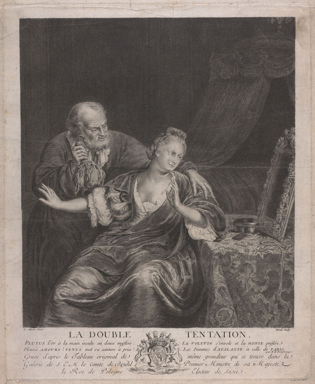 Double Temptation, 1700-luku tekijältä Mesnil