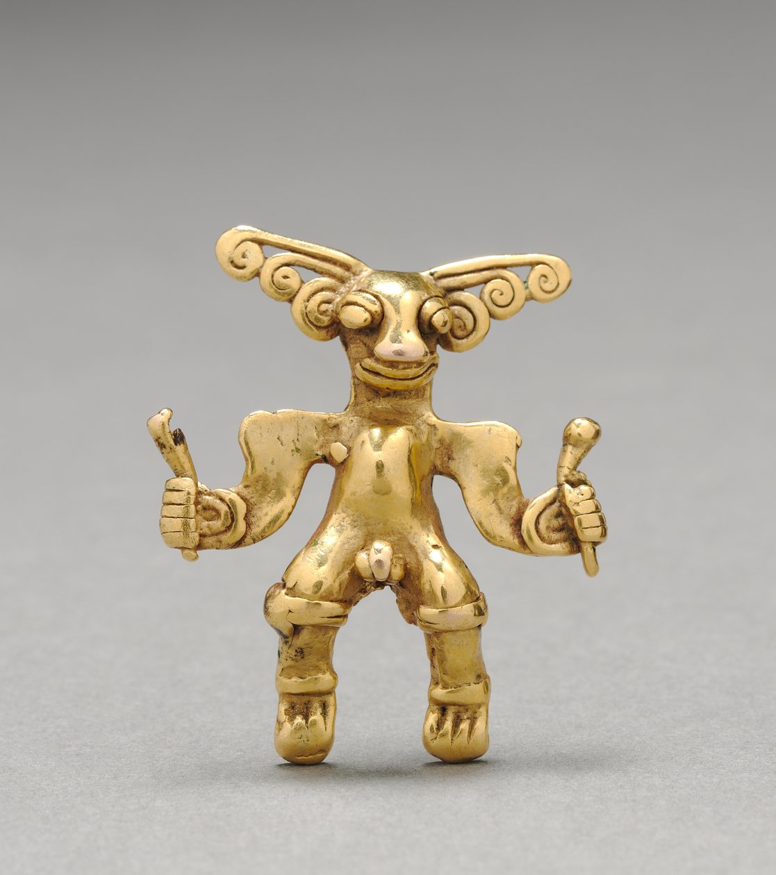 Figuuririipus, n. 1000-1550 (valettu kulta) tekijältä Mesoamerican Mesoamerican