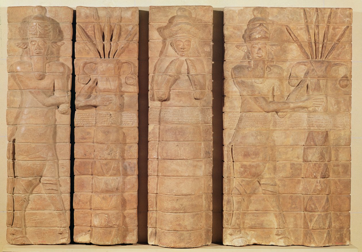 Seinäosio, jossa on kirjoituksia Kutir-Nahhunte ja Shilak-Inshushinak, Susa, noin 1150 eaa. tekijältä Mesopotamian