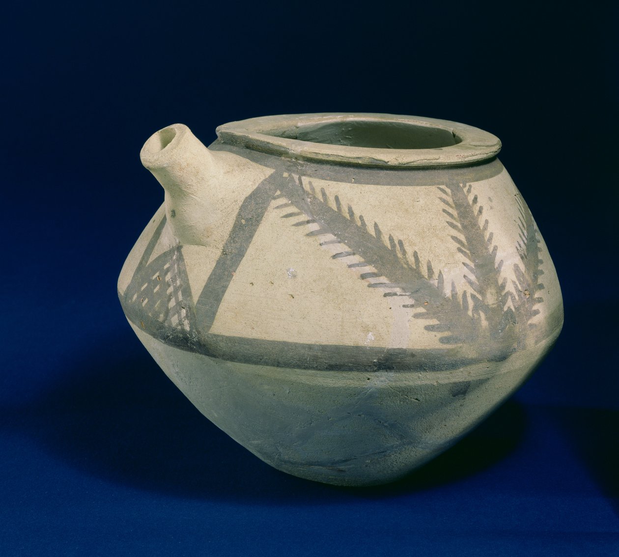 Nokkaastia Jamdat Nasrista, Irakista, 3000-2850 eKr. (maalattua keramiikkaa) tekijältä Mesopotamian