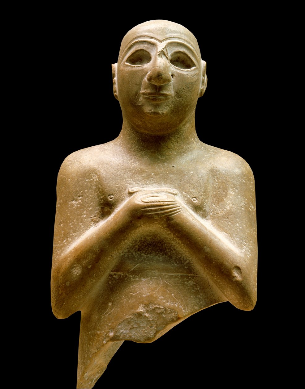 Mesopotamian taide: lugaldalun (orantin) patsas. tekijältä Mesopotamian Mesopotamian