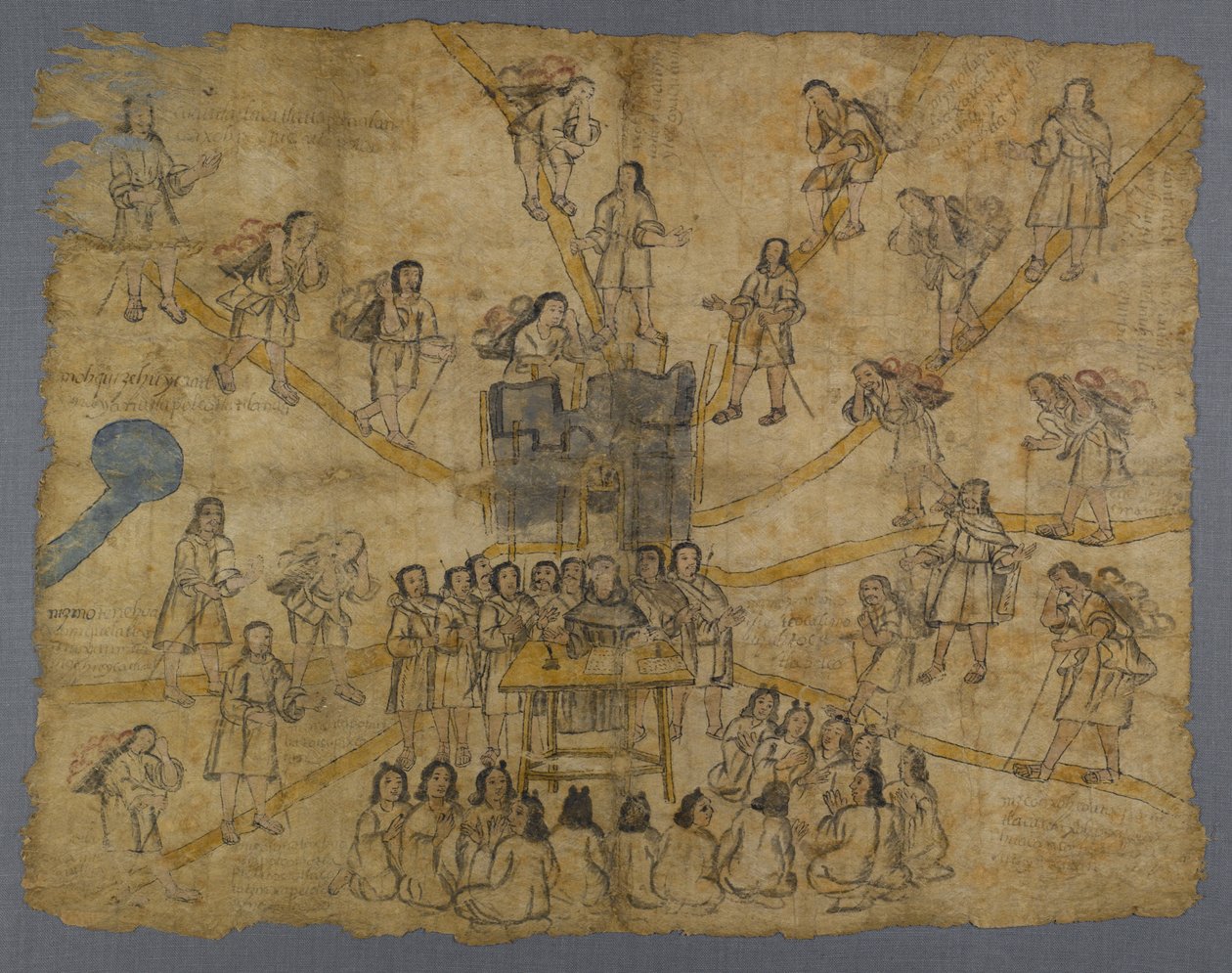 Sivu Codex San Pedro Atlapolco, Nahua (muste & wc amatepaperille) (katso myös 499243) tekijältä Mexican School