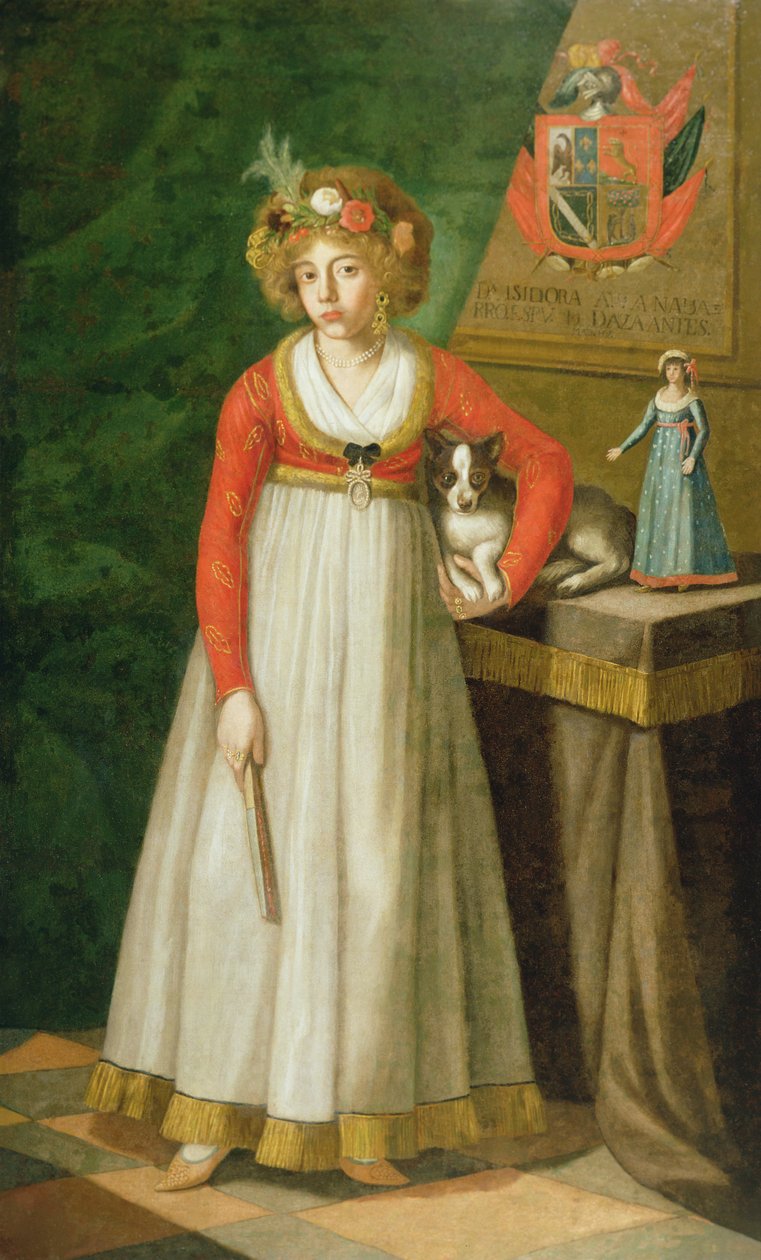 Isidoren muotokuva, 1810 tekijältä Mexican School