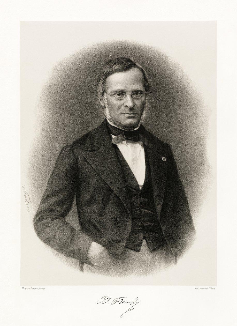 Adolphe Franck, 1865-66 tekijältä Meyer and Pierson
