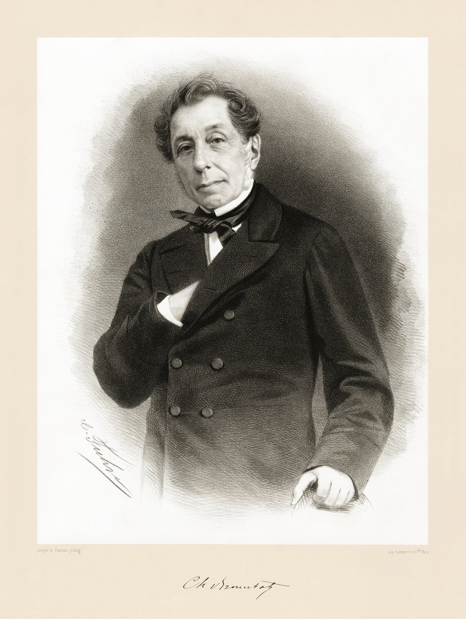Charles de Rémusat, 1865-66 tekijältä Meyer and Pierson