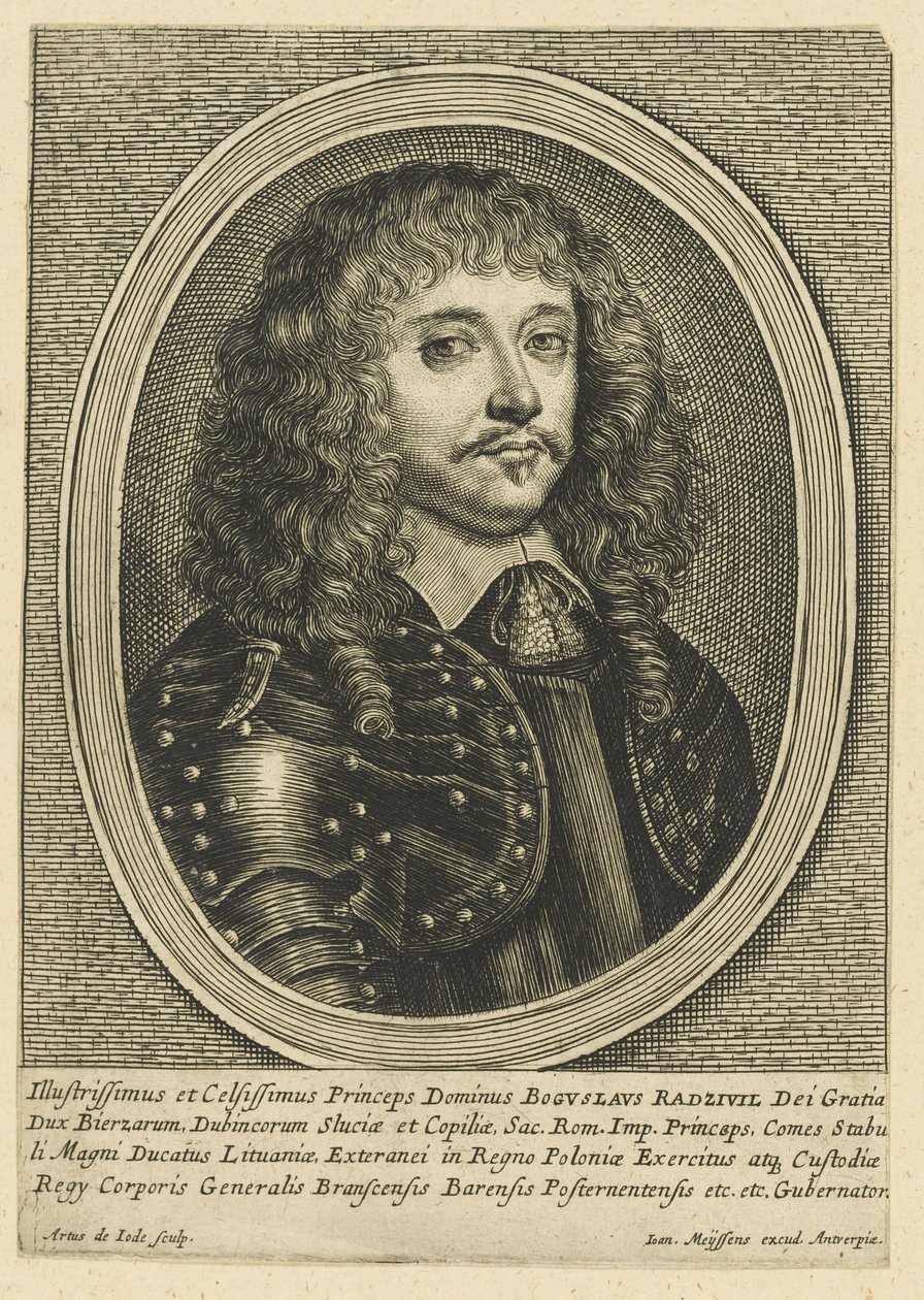 Boguslaw Radziwillin muotokuva 1620-1669, n. 1650. tekijältä Meyssens