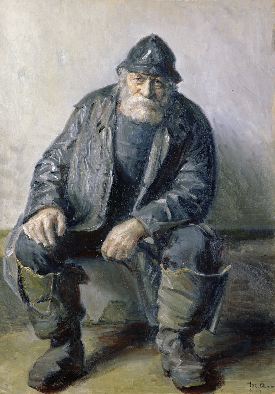 Skagen kalastaja tekijältä Michael Peter Ancher