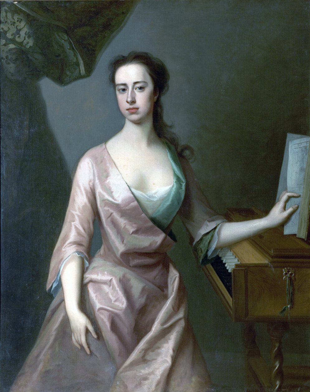 Frances, Lady Byron, neljännen lordi Byronin kolmas vaimo, 1720 tekijältä Michael Dahl