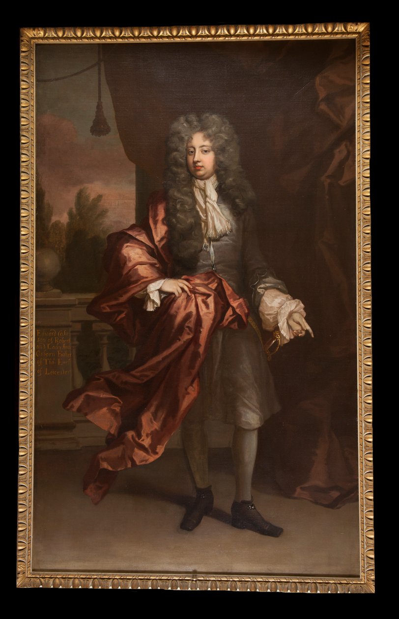 Edward Coken muotokuva, n. 1690 tekijältä Michael Dahl