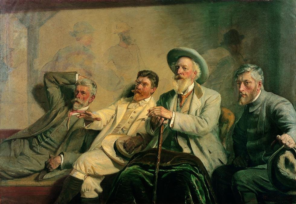 KunstdommereArt tuomarit tekijältä Michael Peter Ancher
