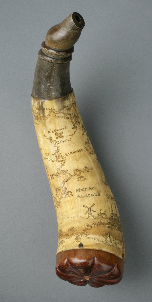 Powder Horn, 1785 (sarvi ja puu) tekijältä Michael Almonds