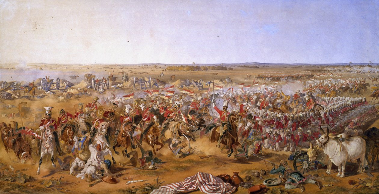 16th Lancers, Aliwalin taistelu, 28. tammikuuta 1846 tekijältä Michael Angelo Hayes
