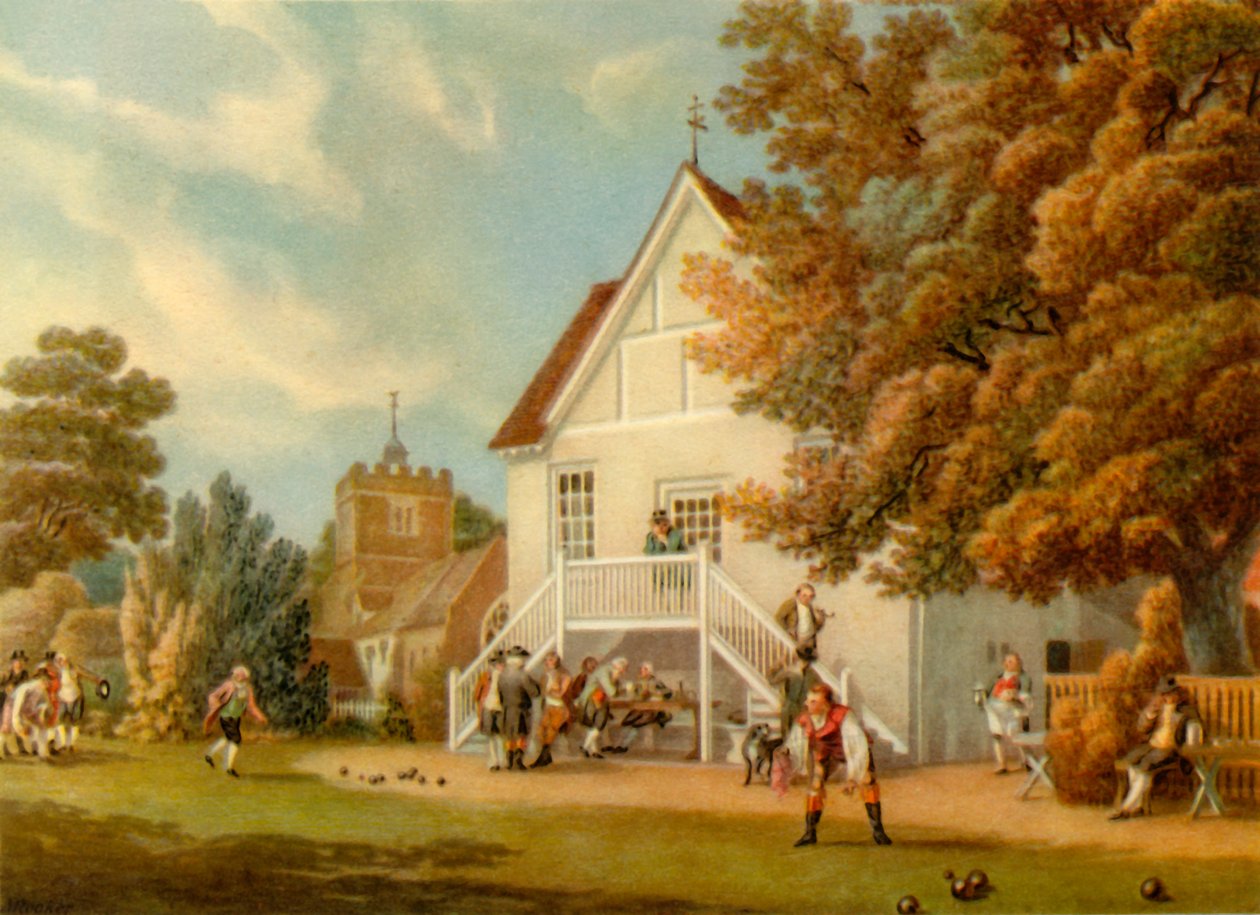 "The Bowling Green", 1700-luvun loppu, 1941. tekijältä Michael Angelo Rooker