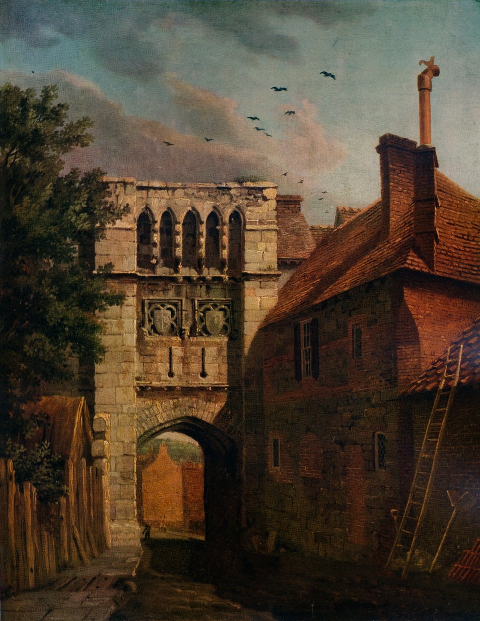 West Gate, Winchester, 1779 tekijältä Michael Angelo Rooker