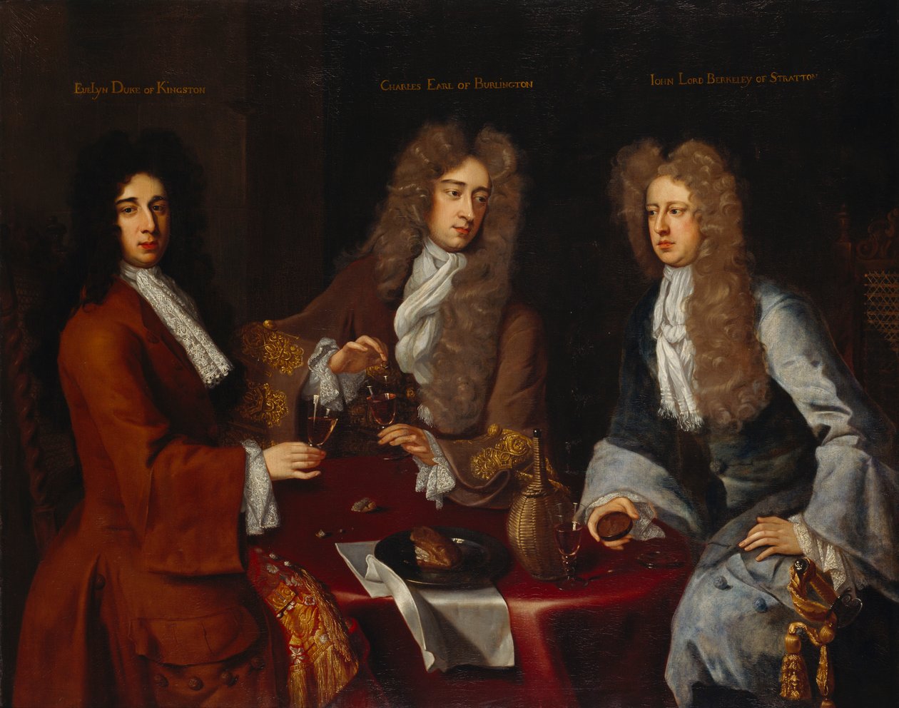 Earl of Burlington, Kingston-upon-Hullin herttua ja Strattonin paroni Berkeley, 1690-luku tekijältä Michael Dahl