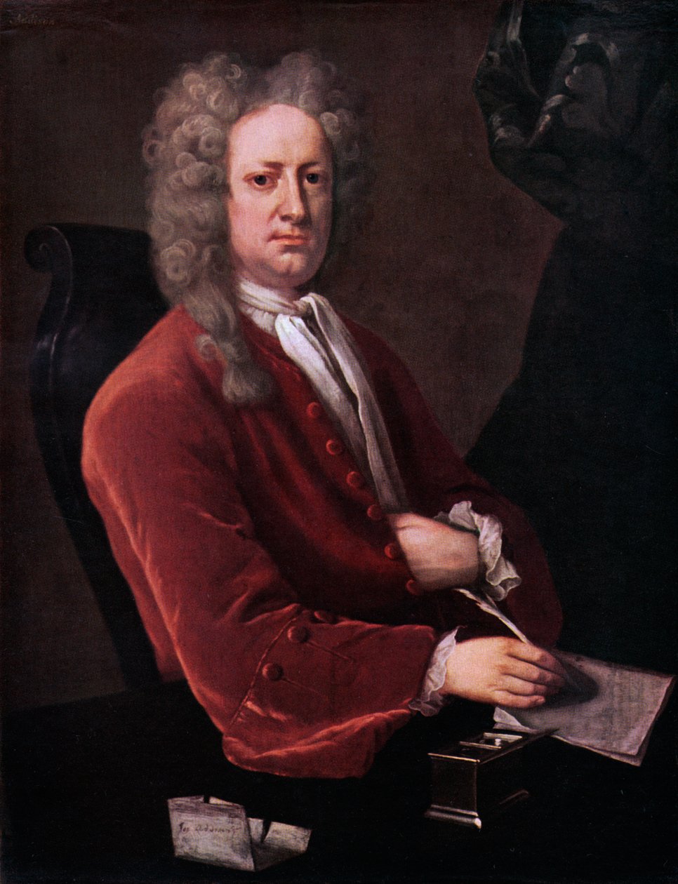 Joseph Addison - muotokuva tekijältä Michael Dahl