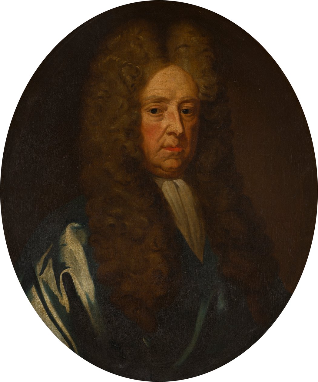 Muotokuva Francisista, varakreivi Newport, noin 1. Earl of Bradford (1620-1708), 78-vuotias, noin 1698-1700 (öljy kankaalle) tekijältä Michael Dahl