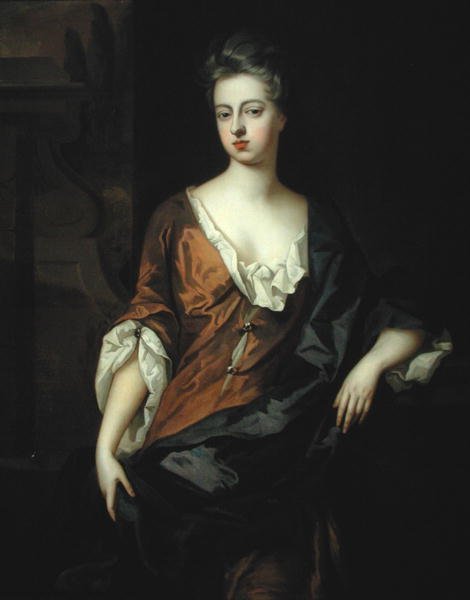 Devonshiren herttuattaren Rachel Russellin (1674-1725) muotokuva (öljy kankaalle) tekijältä Michael Dahl