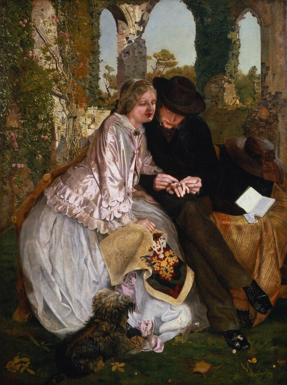 Vihkisormuksen mitta, 1855 tekijältä Michael Frederick Halliday