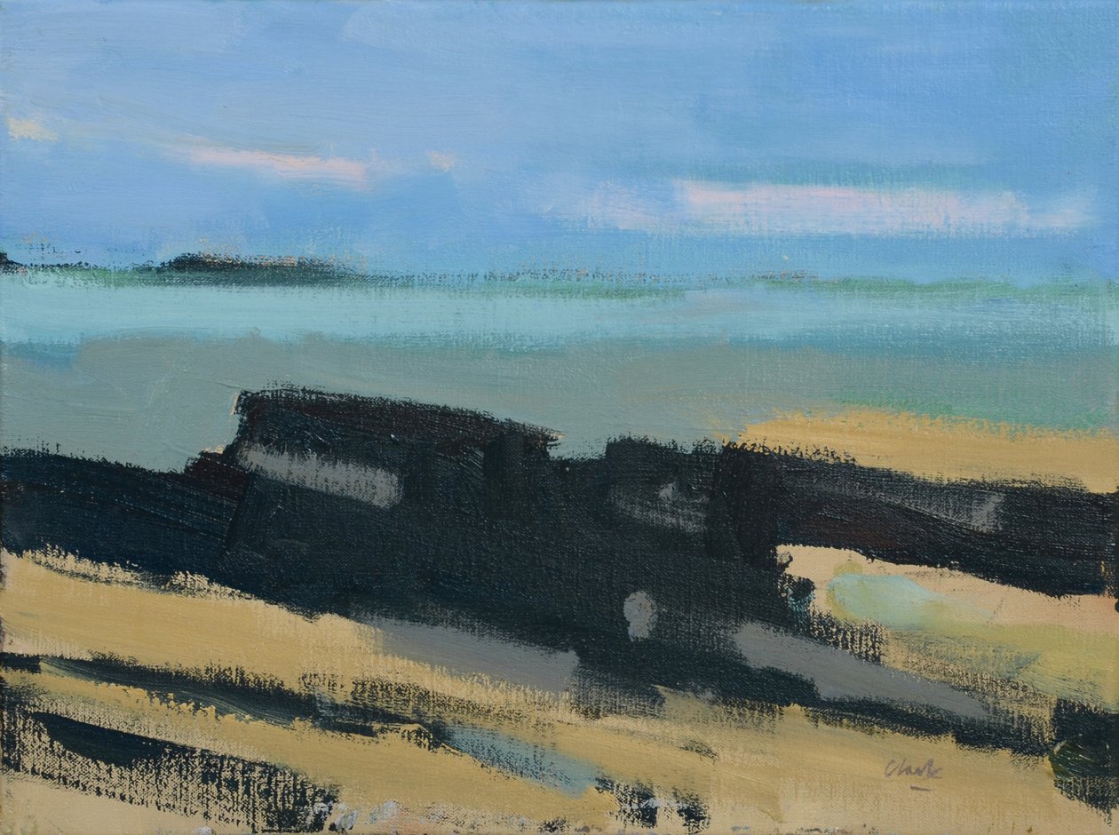 Mull, 2017 (öljy pellavalle) tekijältä Michael G. Clark