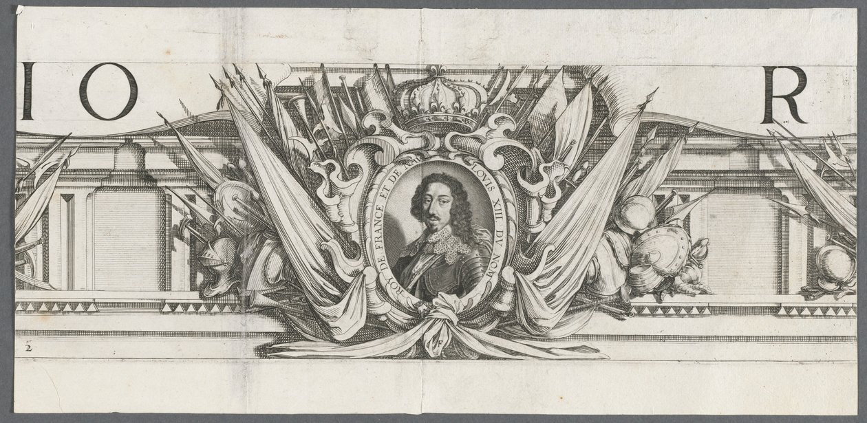 La Rochellen piiritys: levy 2, 1628-1630. tekijältä Michael Lasne