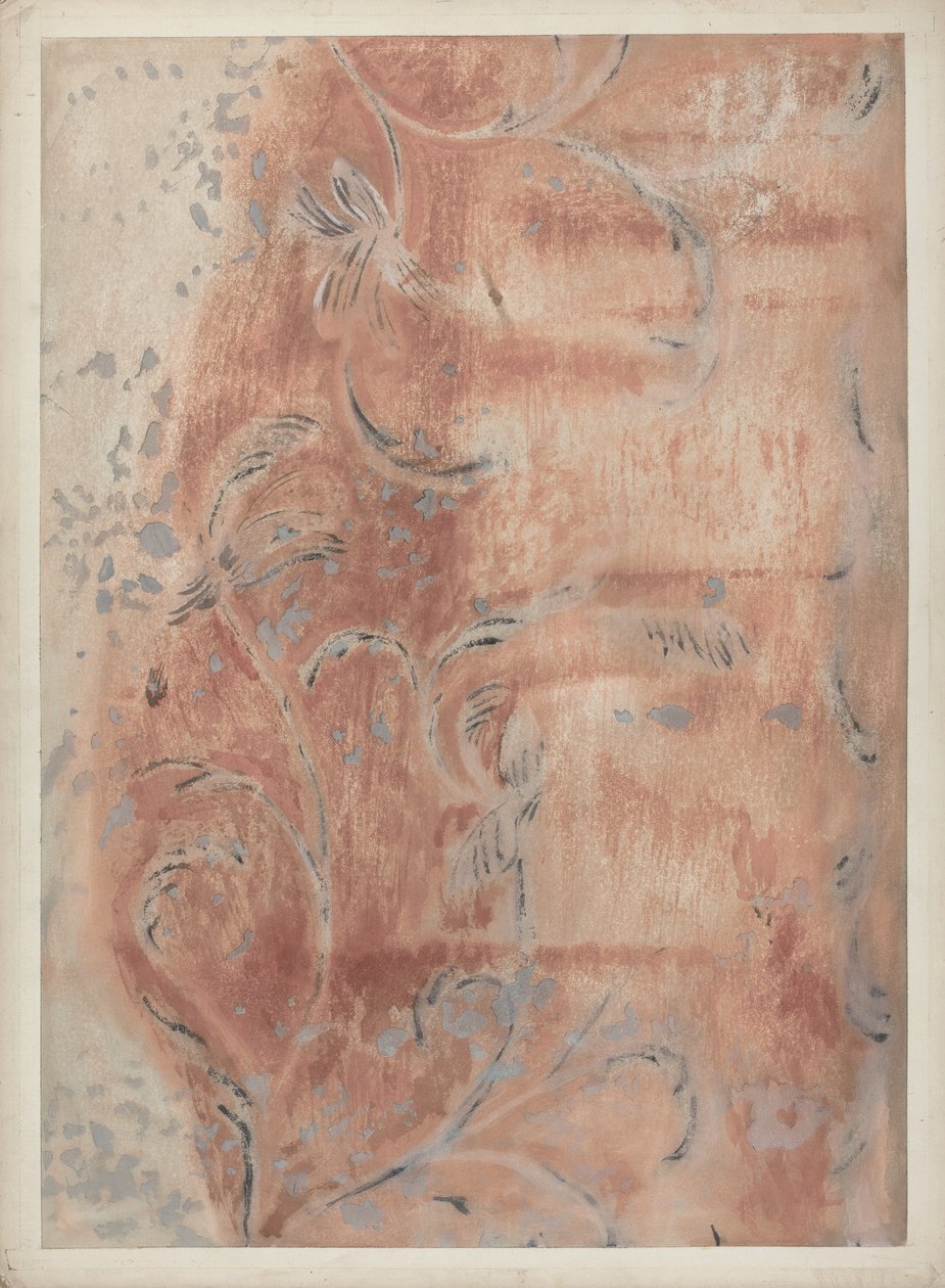 Fragmentti seinäkoristeesta, n. 1940. tekijältä Michael Lauretano