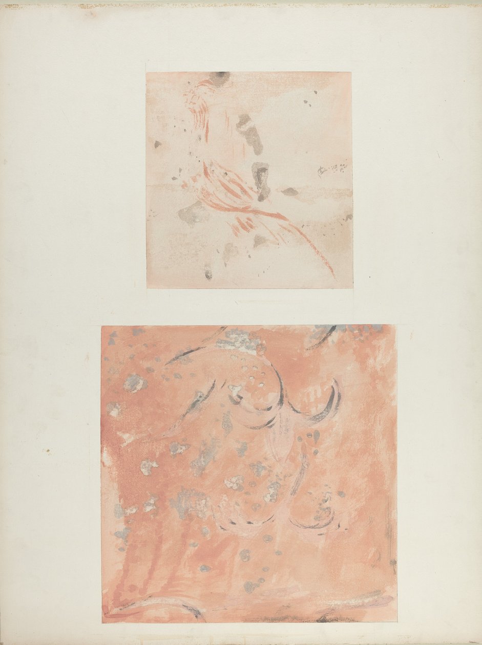 Fragmentti seinäkoristeesta, n. 1940. tekijältä Michael Lauretano