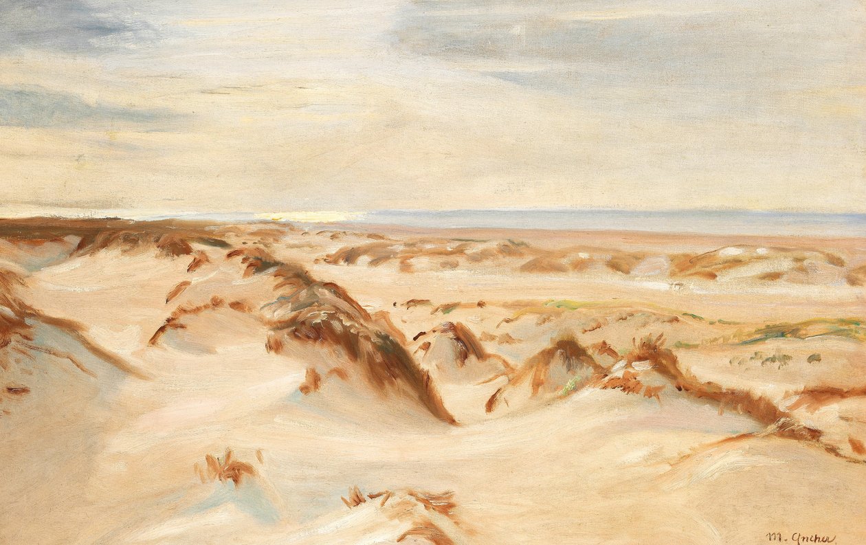 Dunes, Skagen. tekijältä Michael Peter Ancher