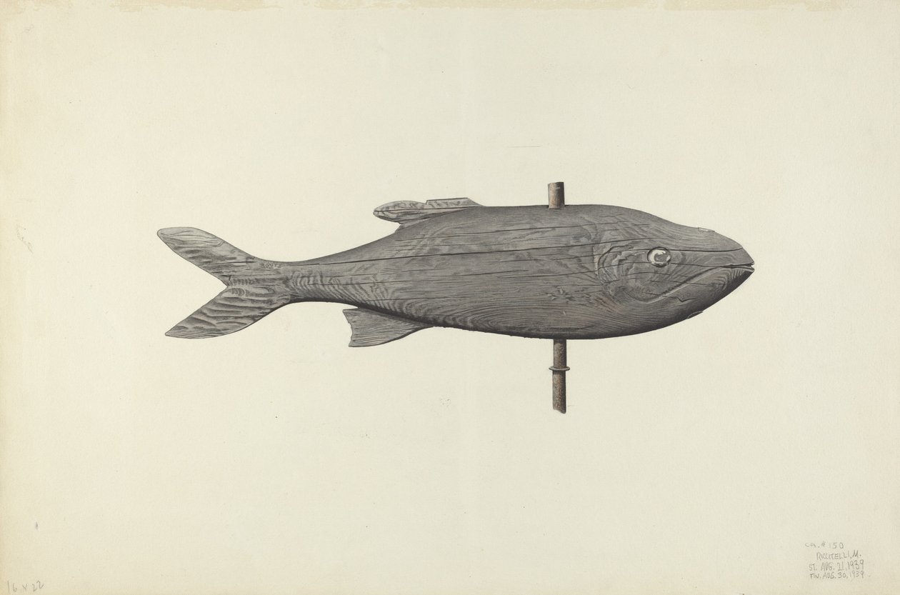 Kalan tuuliviiri, 1939. tekijältä Michael Riccitelli
