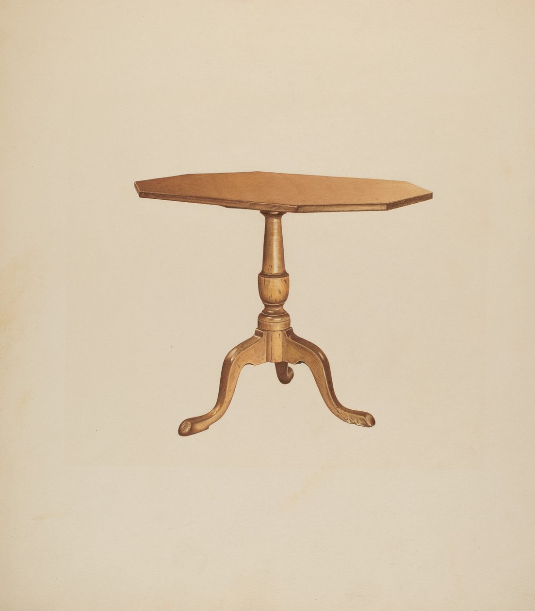 Pöytäjalusta, 19351942. tekijältä Michael Riccitelli
