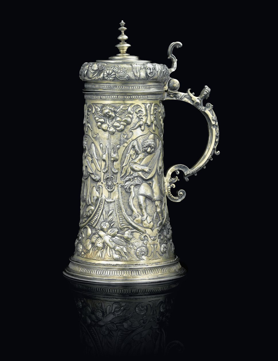 Tankard, Brasso, n. 1640 tekijältä Michael Schelling
