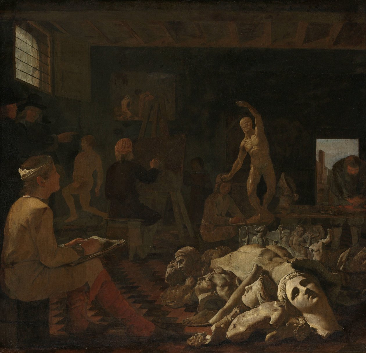 Maalarin studio tekijältä Michael Sweerts