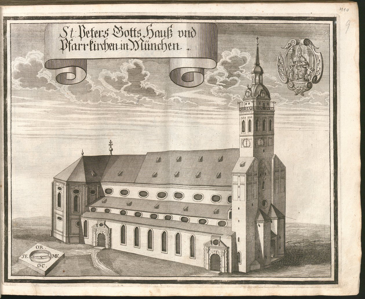 Saksa: St Peters Gotts Hauß ja Münchenin seurakuntakirkot tekijältä Michael Wening