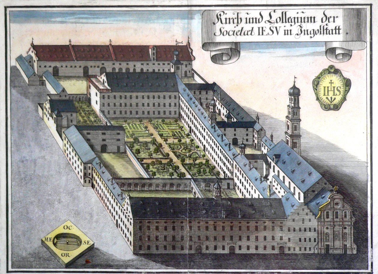Jesuiittakoulu Ingolstadt tekijältä Michael Wening
