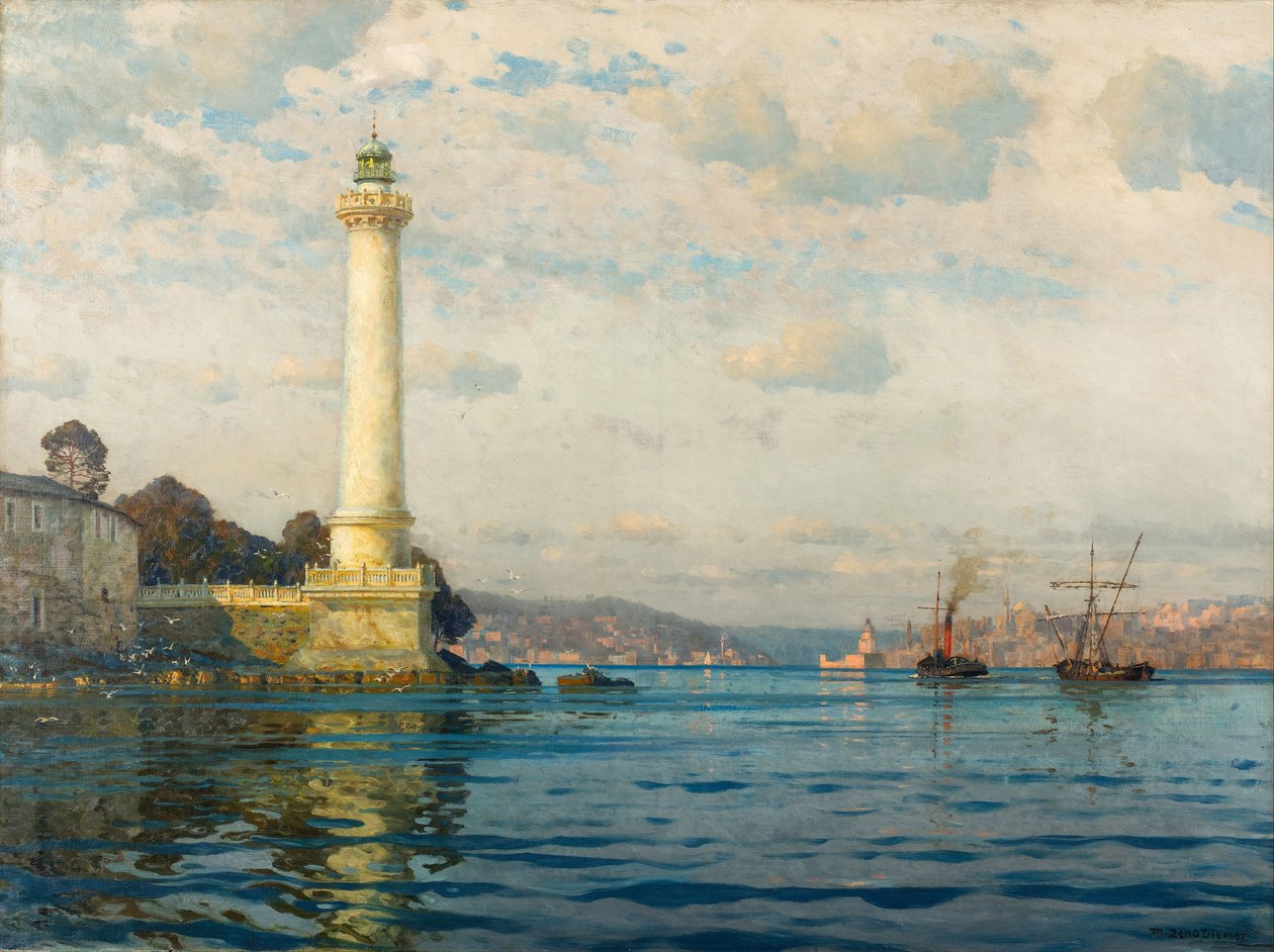 Ahirkapi Fenerin majakka, 1900-luvun alku. tekijältä Michael Zeno Diemer