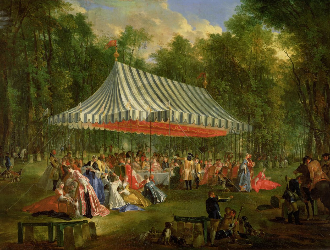 Contin prinssin festivaali Brunswick-Lunebourgin prinssille l