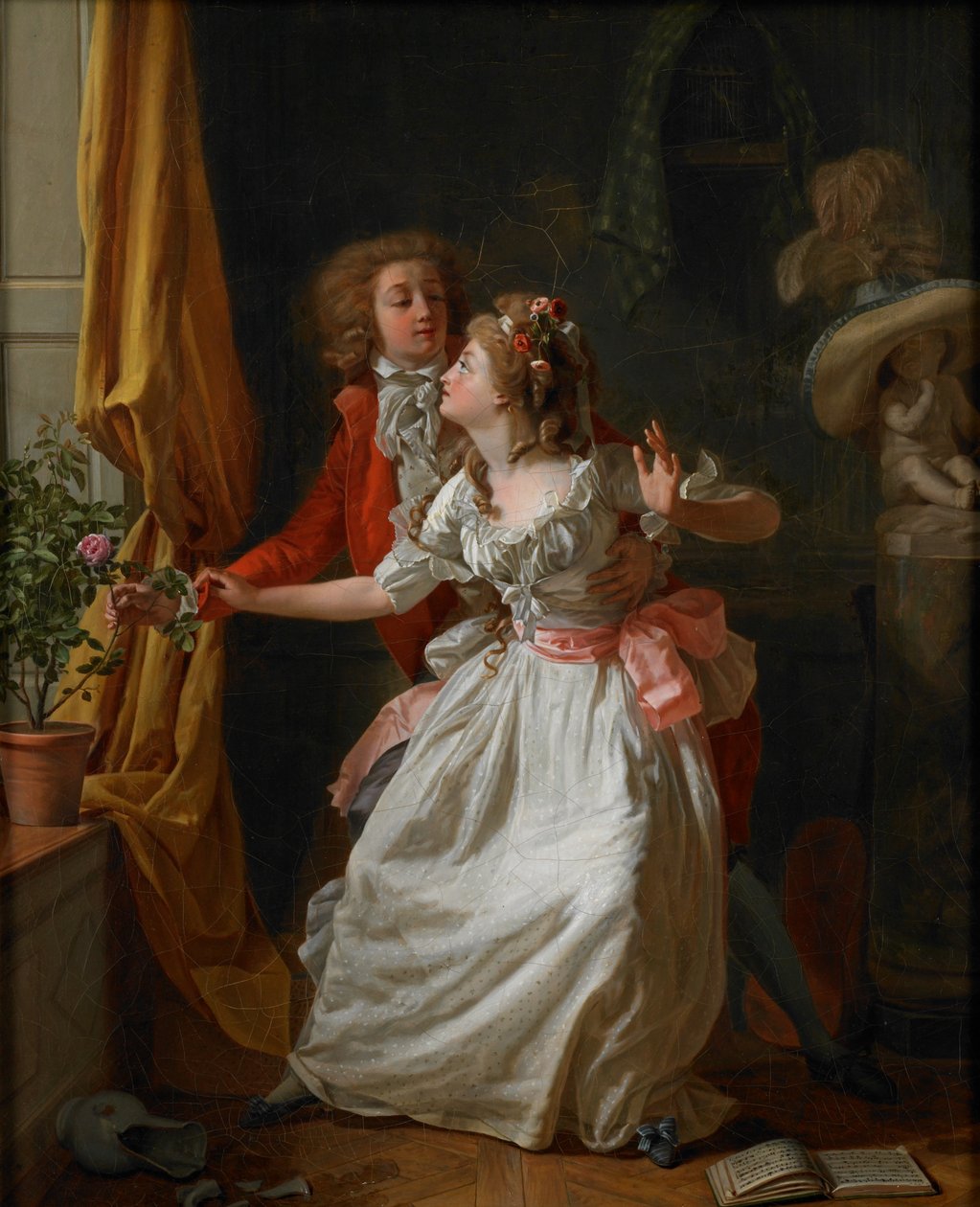 Huonosti puolustettu ruusu, 1789 tekijältä Michel Garnier
